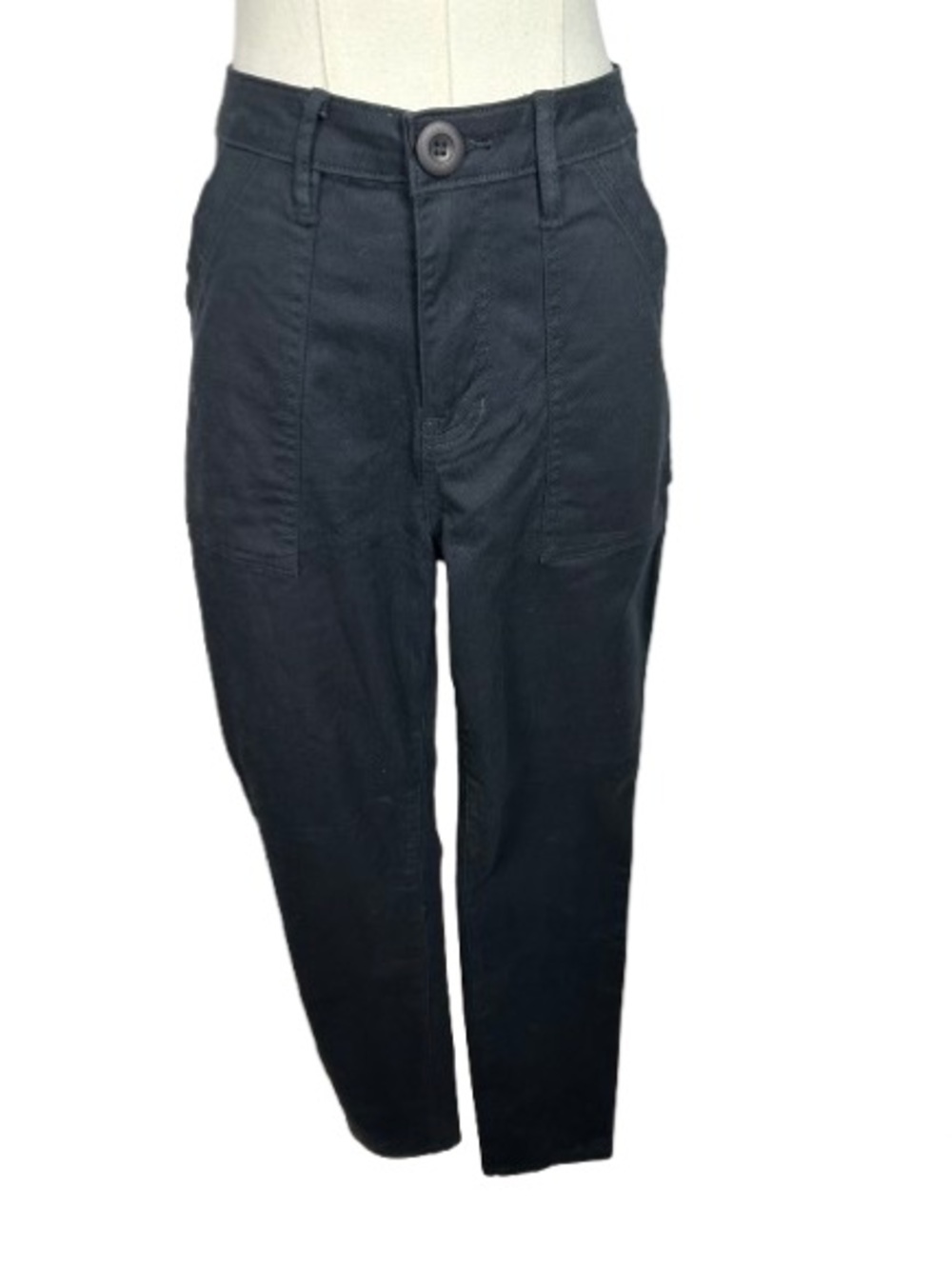 Banana Republic Black Chino Tapered Pants